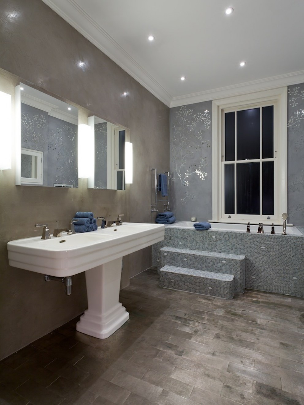 Master Bedroom, Bathroom & Dressing Room, Kensington | Antique basin | Interior Designers